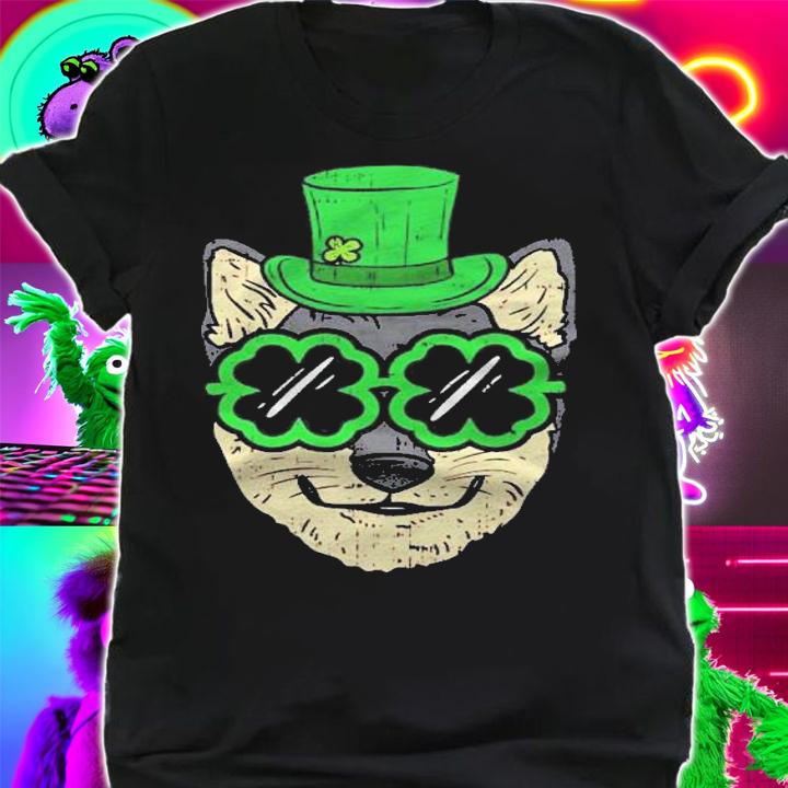 Irish Black Tan Shiba Inu Akita Dog St Patricks Day Gift shirt shirt