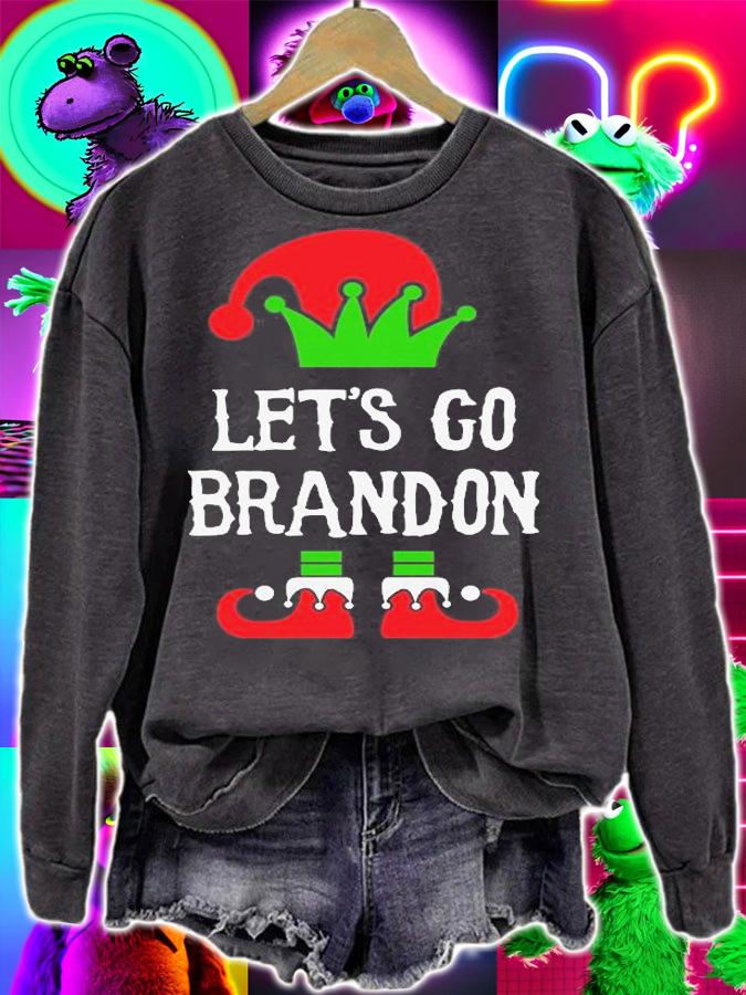 Let's Go Brandon ELF Biden Christmas T-Shirt