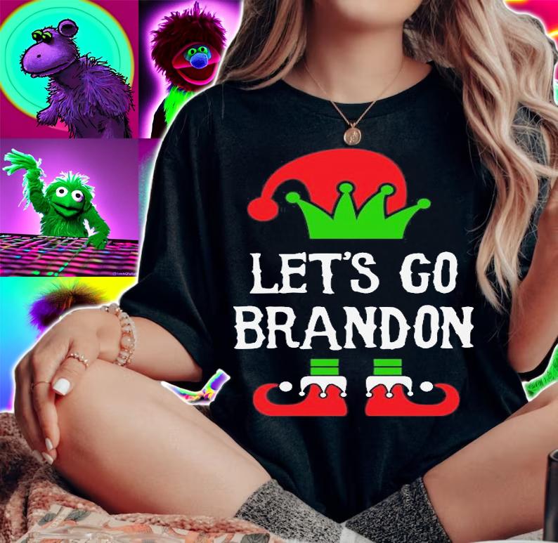 Let's Go Brandon ELF Biden Christmas T-Shirt