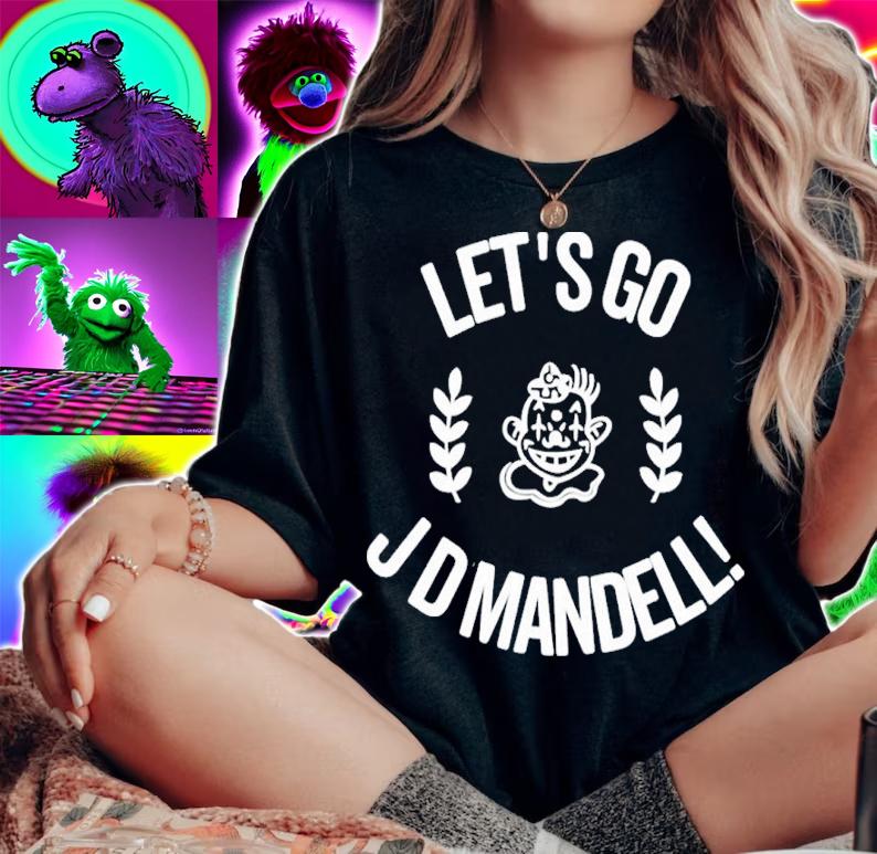 Lets Go JD Mandell Sundae Girl Shirt