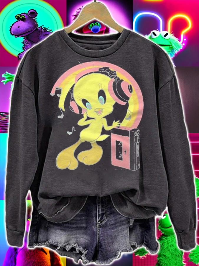 Looney Tunes Tweety Bird Rainbow Premium Shirt