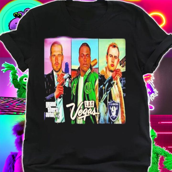 Mercerart Las Vegas Grand Theft Auto Raiders Shirt shirt