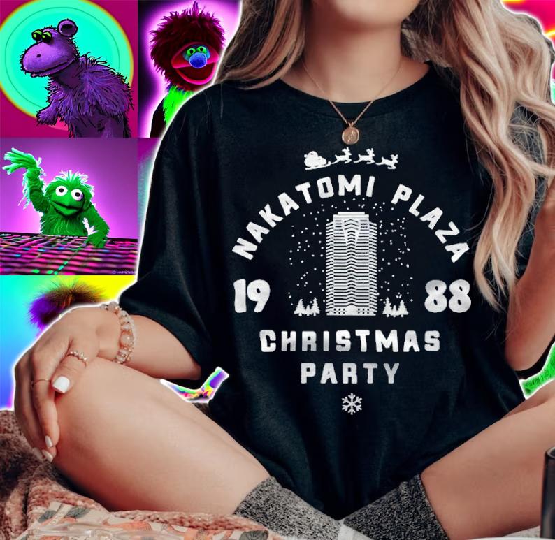 Nakatomi Plaza 1988 Christmas Party Shirt