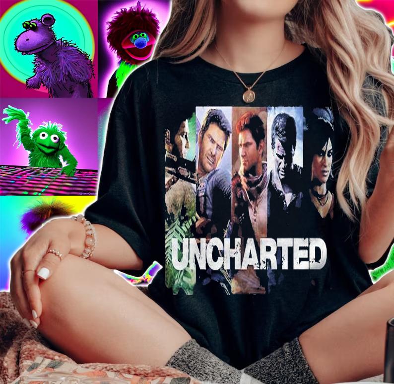 New Uncharted Character shirt