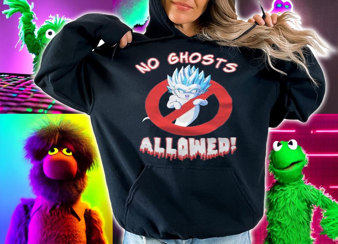 No Ghosts Allowed shirt