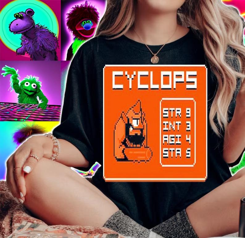 Official RPG Cyclops T-Shirt woman shirt