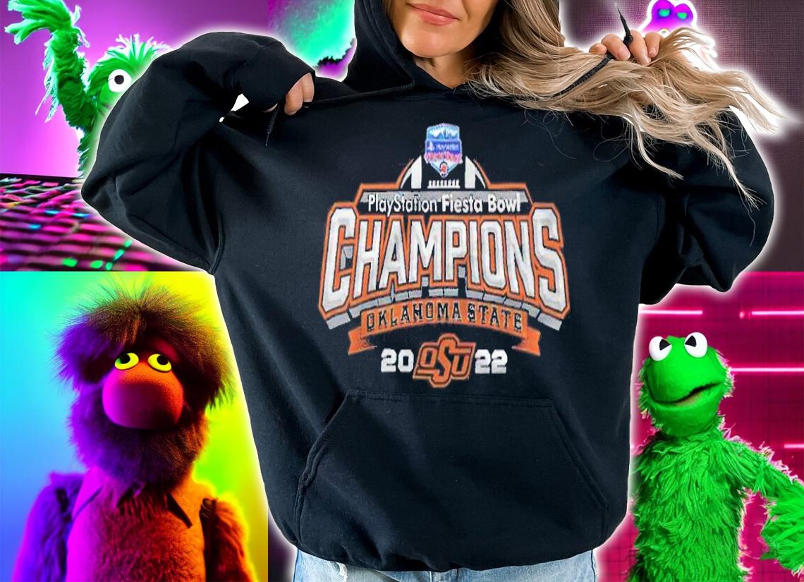 PlayStation Fiesta Bowl Champions Oklahoma State 2022 T-shirt hoodie