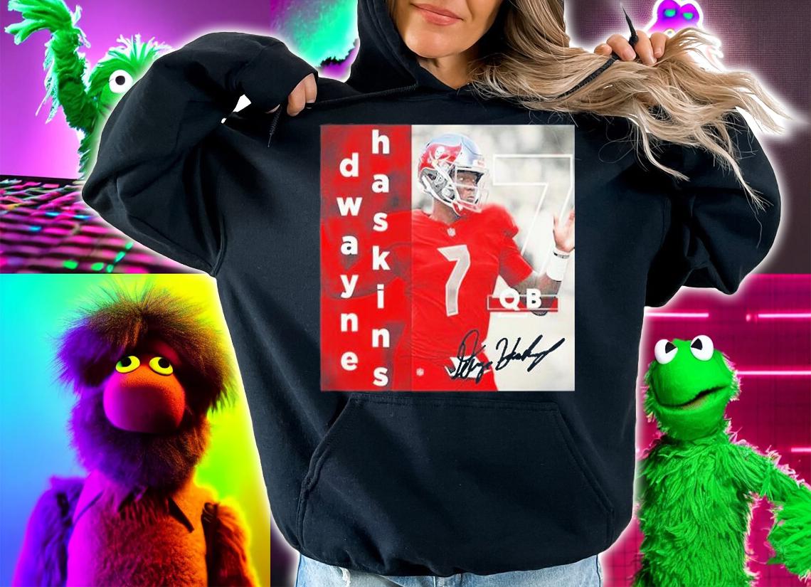 Rip Dwayne Haskins 1997 2022 Thank You For The Memories Signature T-Shirt hoodie