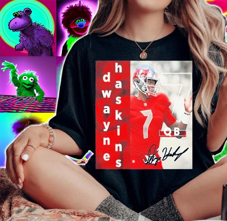 Rip Dwayne Haskins 1997 2022 Thank You For The Memories Signature T-Shirt woman shirt