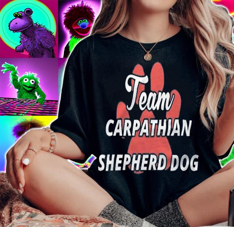 Team Carpathian Shepherd Dog T-Shirt