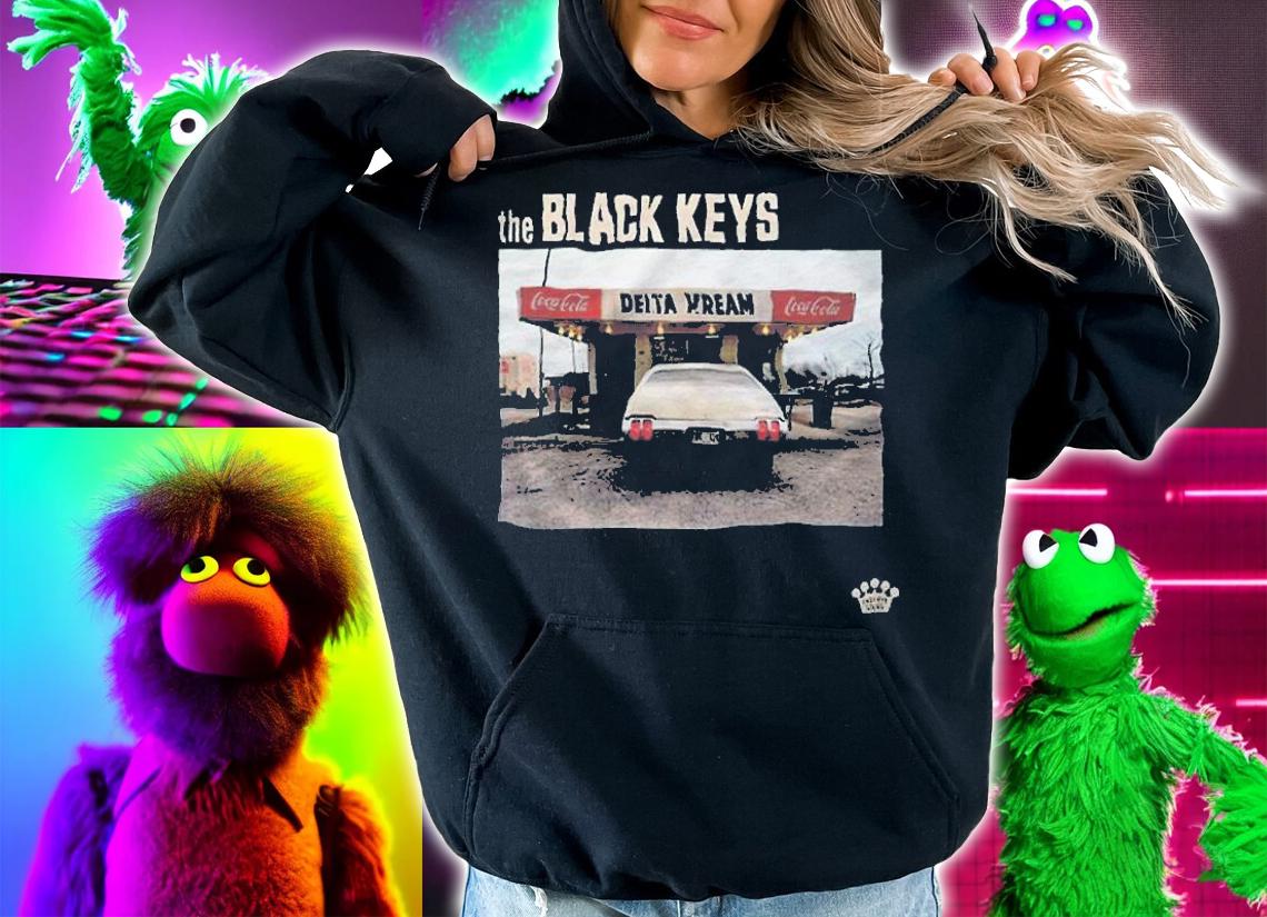 The Black Keys Delta Kream T-shirt, hoodie and v-neck hoodie