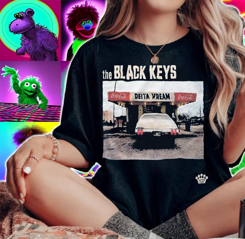 The Black Keys Delta Kream T-shirt, hoodie and v-neck woman shirt