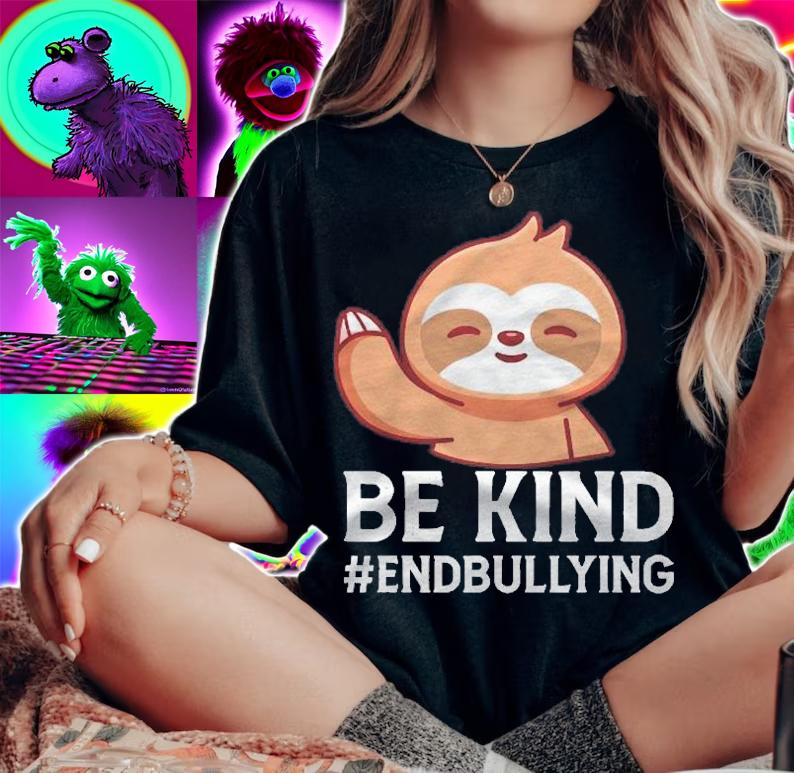 Unity Day Shirt Anti Bullying Orange  Funny Sloth For Kids Shirt woman shirt