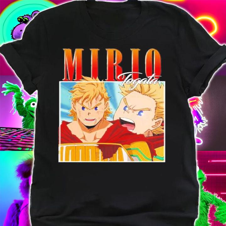Funny mirio Togata Anime Homage My Hero Academia Shirt shirt