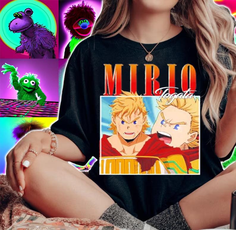 Funny mirio Togata Anime Homage My Hero Academia Shirt woman shirt