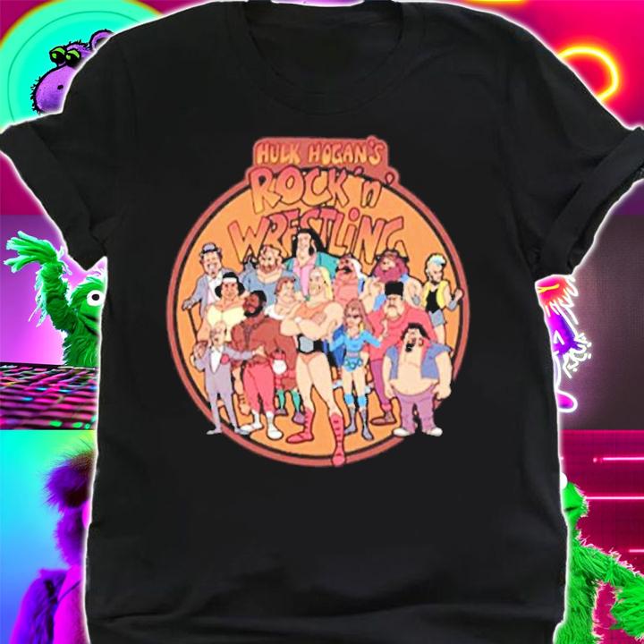 Hulk Hogan's Rock N Wrestling Shirt shirt