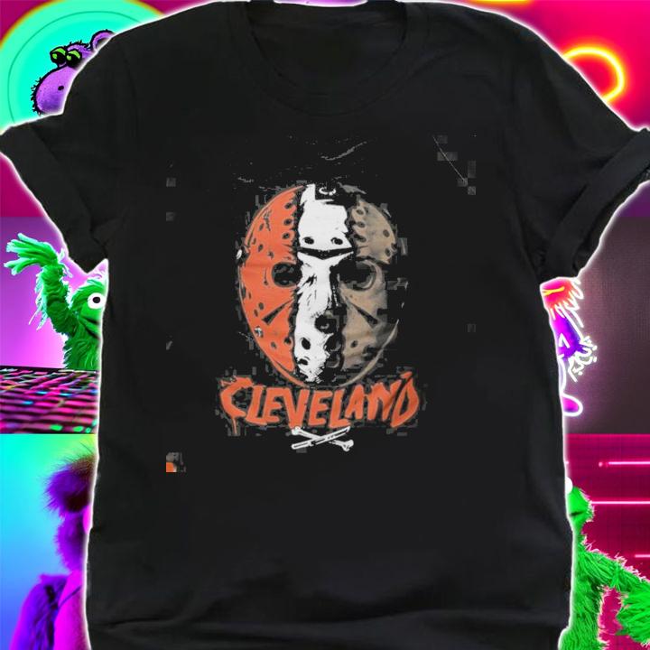 NFL Cleveland Browns Halloween Jason Voorhees Mask shirt shirt