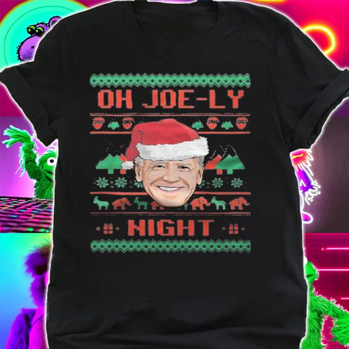 Oh Joe Ly Night Joe Biden Christmas T-Shirt