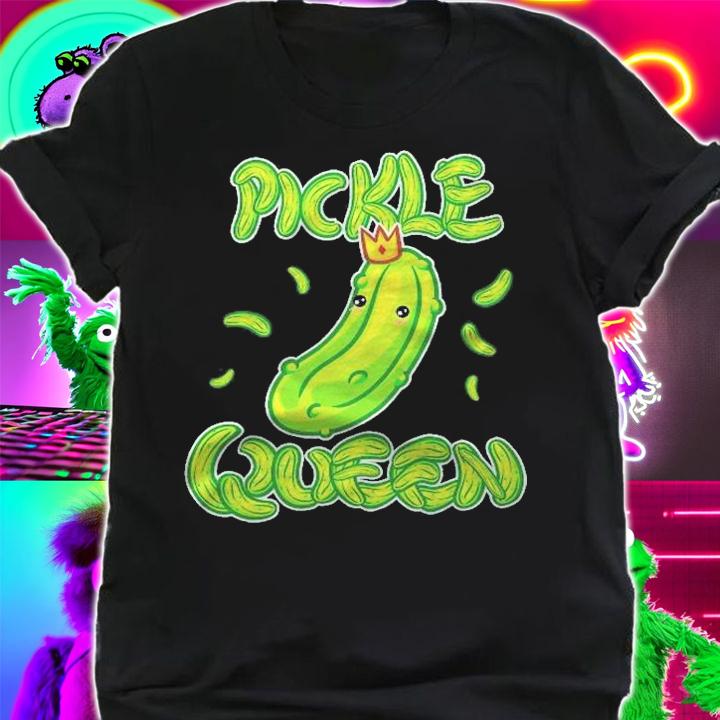 Pickle Queen Dill Pickle Shirt Pickle Clothing Vegan Shirt shirt
