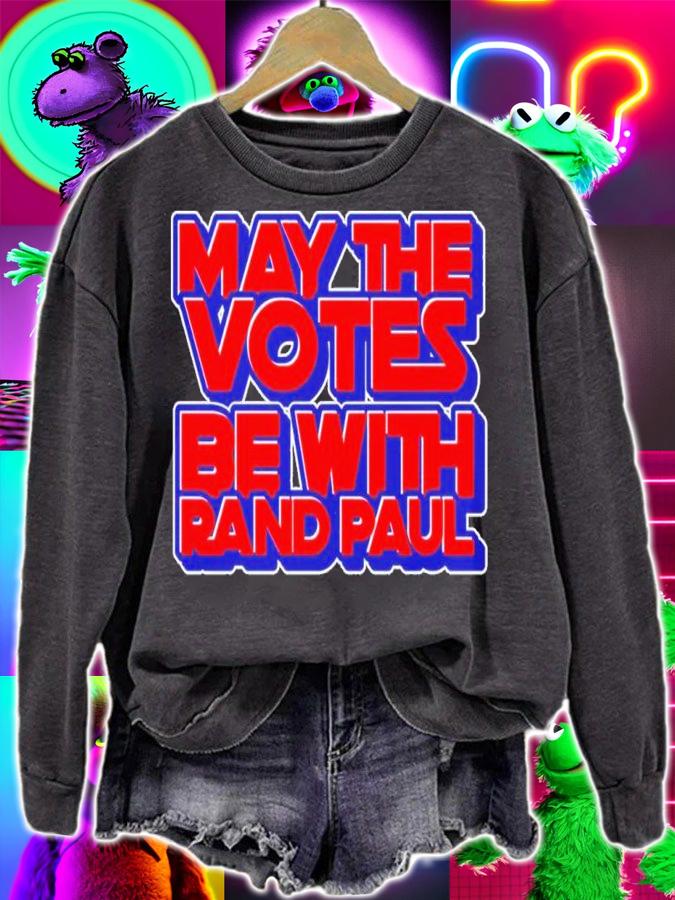 Rand Paul 2022 May The Votes Be With Rand Paul Kentucky America Senator Shirt sweatshirt
