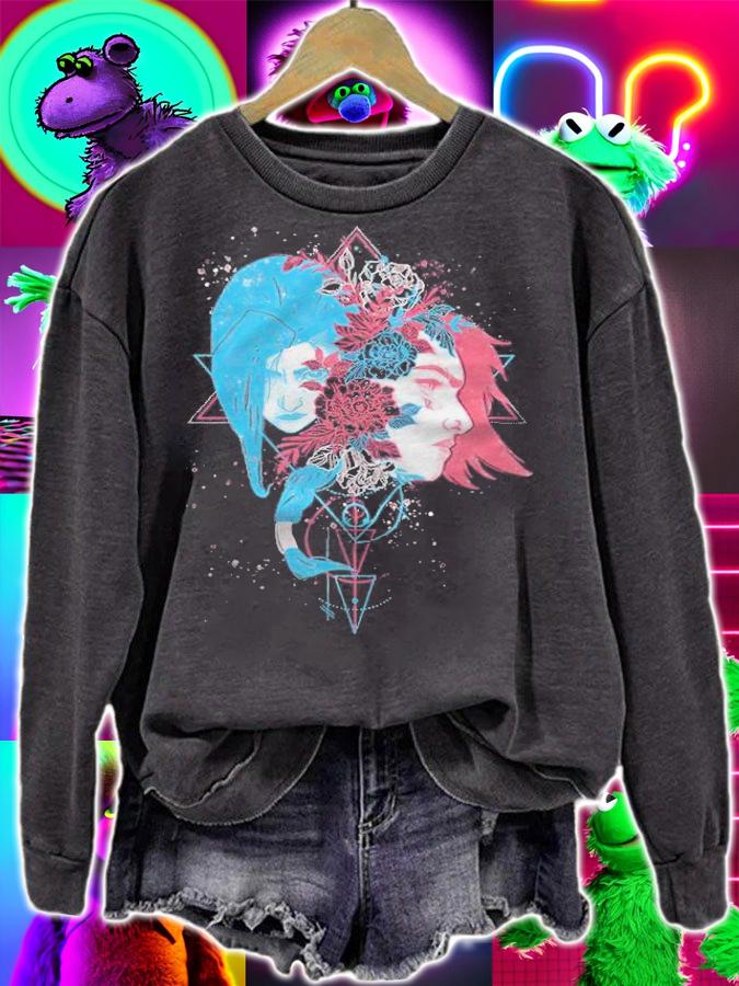 Sister's blossom Vi and Jinx Arcane League of Legends 2021 T-shirt sweatshirt