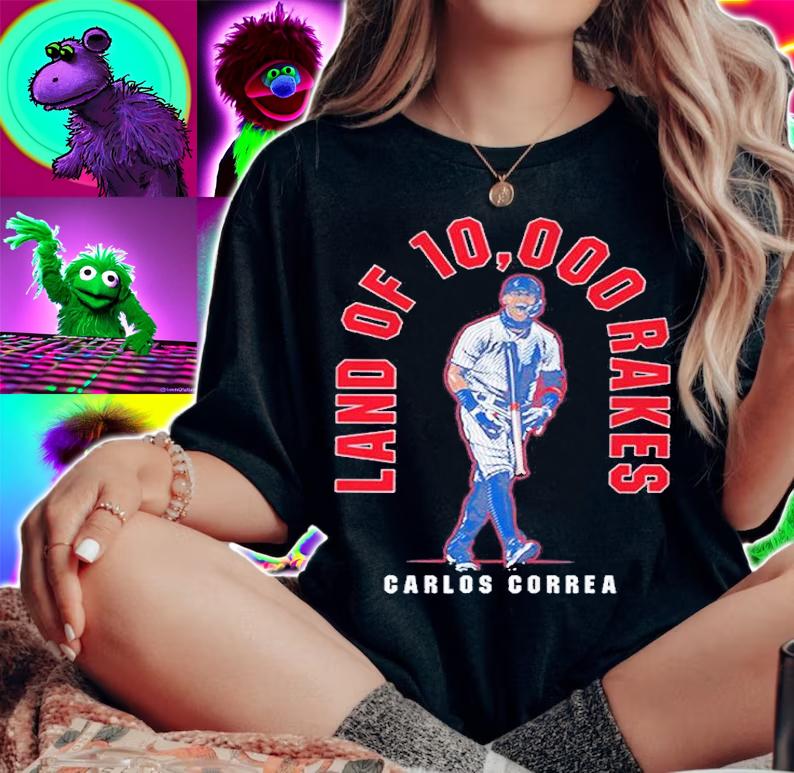 Carlos Correa Land Of 10,000 Rakes Shirt