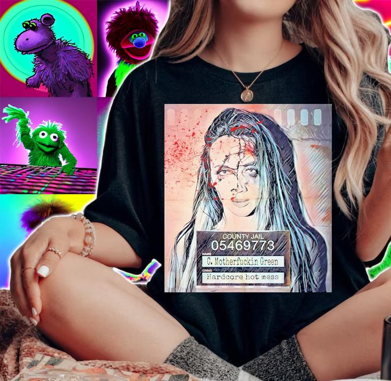 Chelsea Green Wanted Hot Mess Shirt