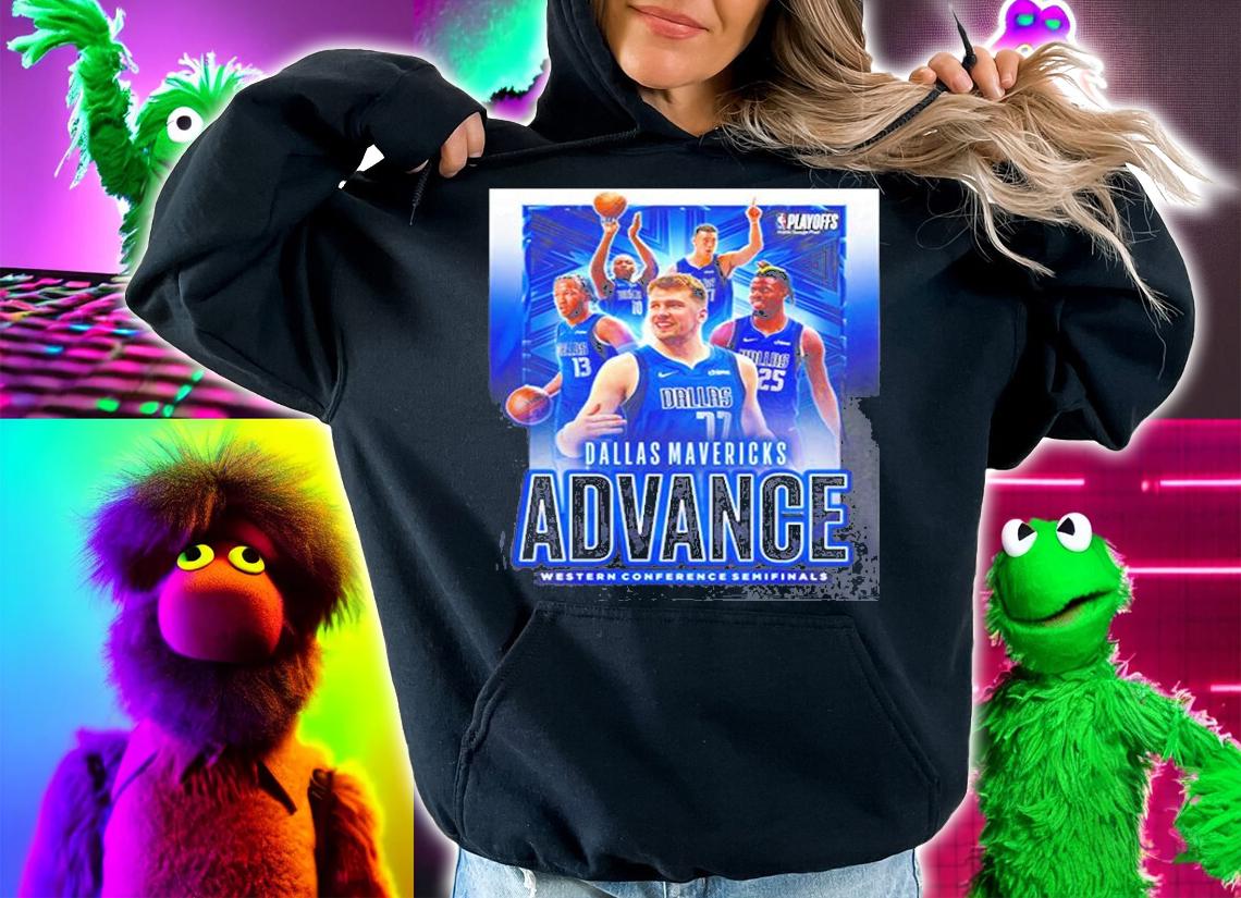 Dallas Mavericks Advance Western Conference Semifinals NBA T-Shirt hoodie