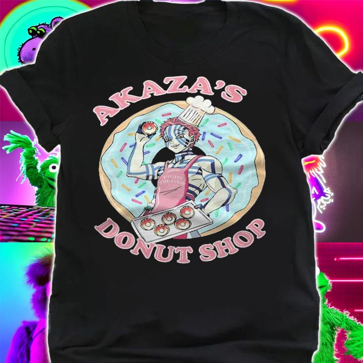 Demon Slayer Akaza's donut shop fight the cook T-shirt shirt