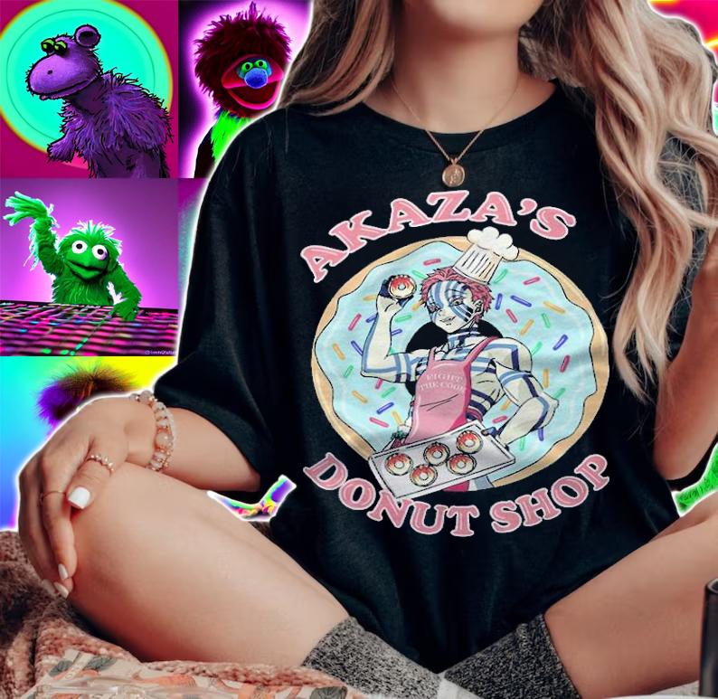 Demon Slayer Akaza's donut shop fight the cook T-shirt woman shirt