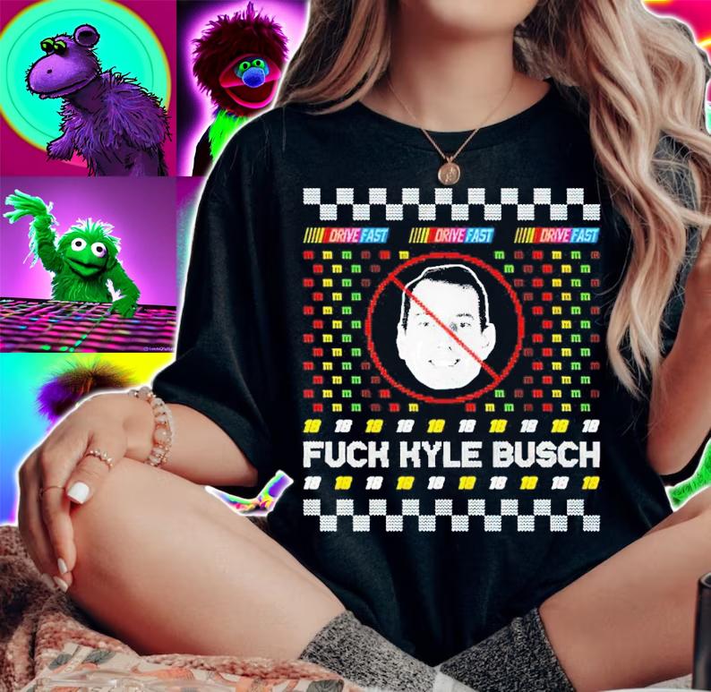 F Kyle Busch Tacky Christmas Shirt woman shirt