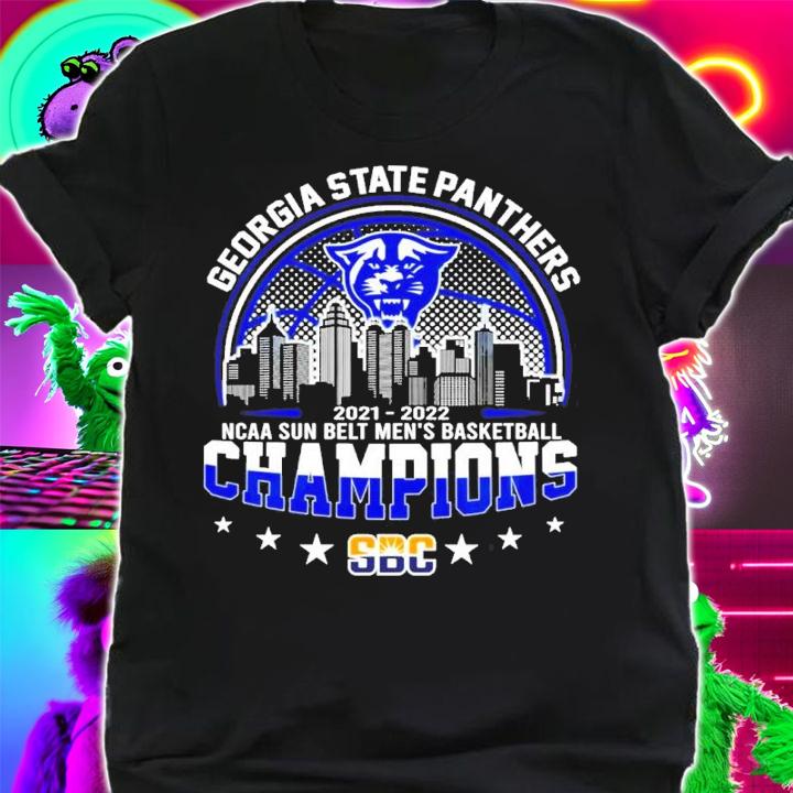 Georgia State 2021-2022 NCAA Sun Belt Men's Basketball Champions Shirt shirt