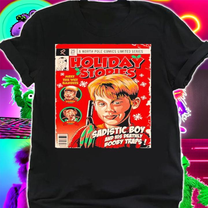 Holiday Stories Vol.2 Sadistic Boy And His Deathly Booby Traps Shirt shirt