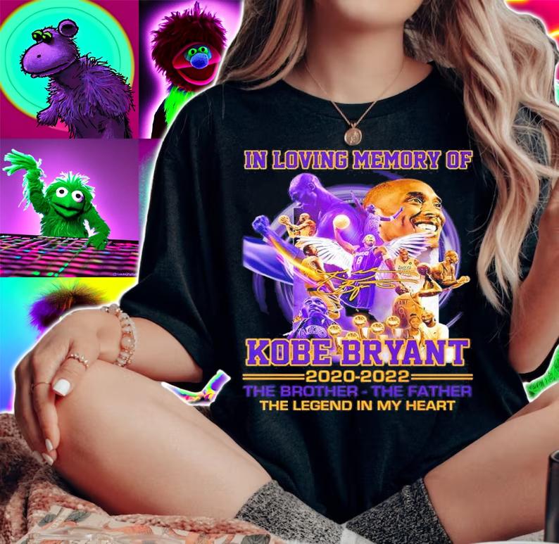 In Loving Memory Of Kobe Bryant 2020-2022 The Brother The Father The Legend In My Heart Shirt woman shirt