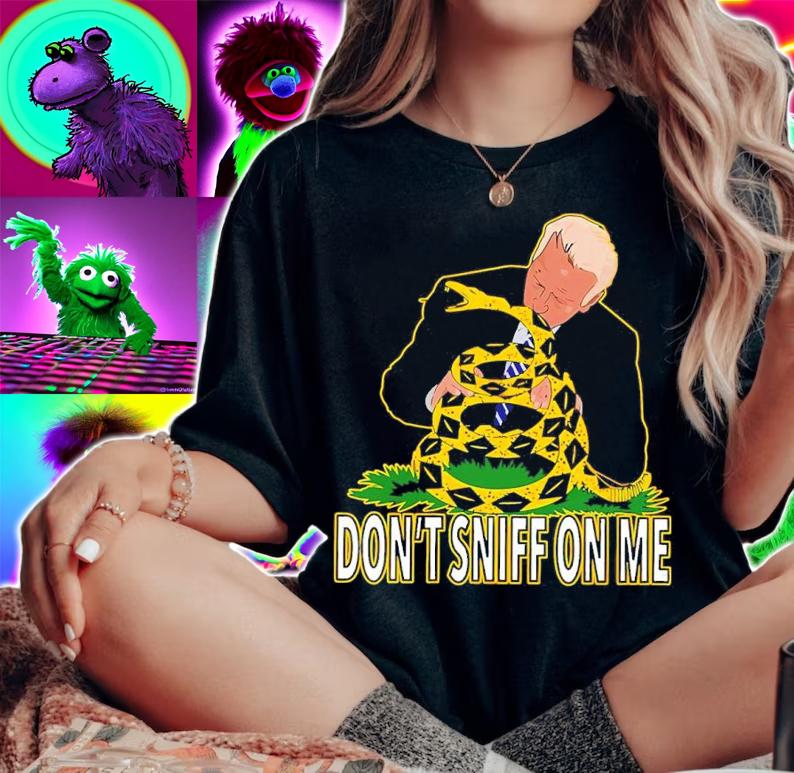 Joe Biden Don't Sniff On Me Shirt woman shirt