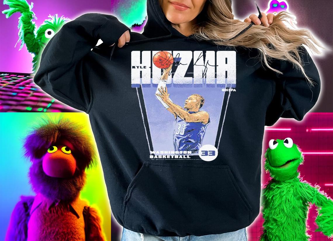 Kyle Kuzma Washington signature shirt hoodie
