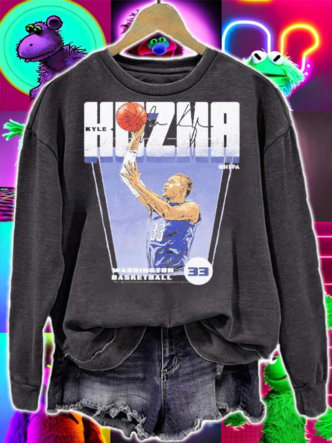 Kyle Kuzma Washington signature shirt sweatshirt