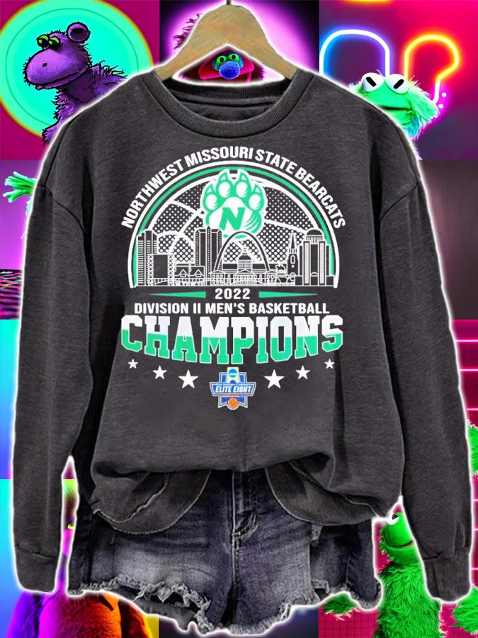 Northwest Missouri State Bearcats NCAA Division III Men's Ice Hockey Champions 2022 Shirt sweatshirt