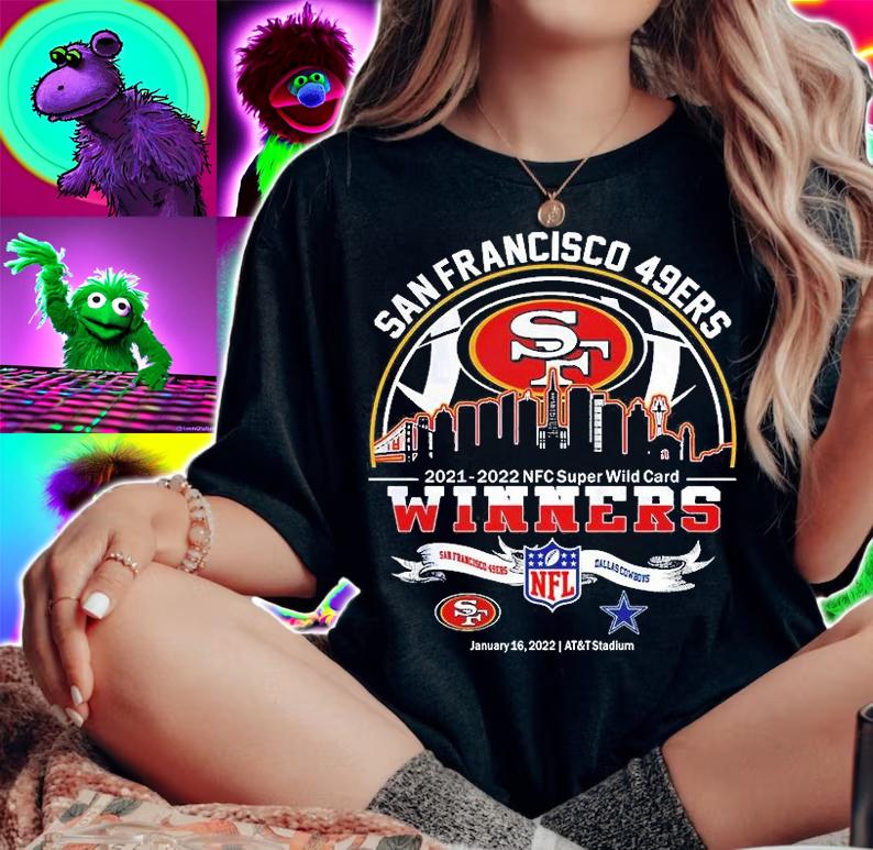 San Francisco 49ers 2021 2022 NFC Super Wild Card winners San Francisco 49ers vs Dallas Cowboys shirt woman shirt