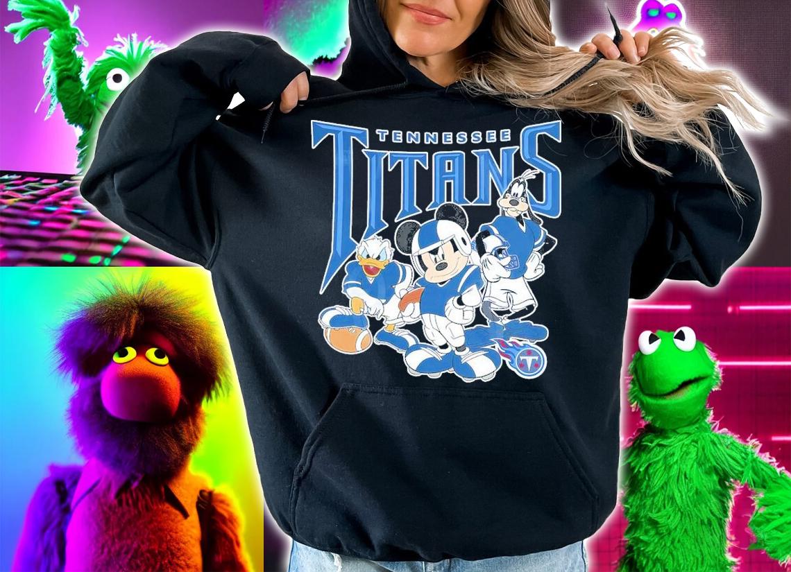 Tennessee Titans Disney Mickey Mouse Vintage NFL Shirt hoodie