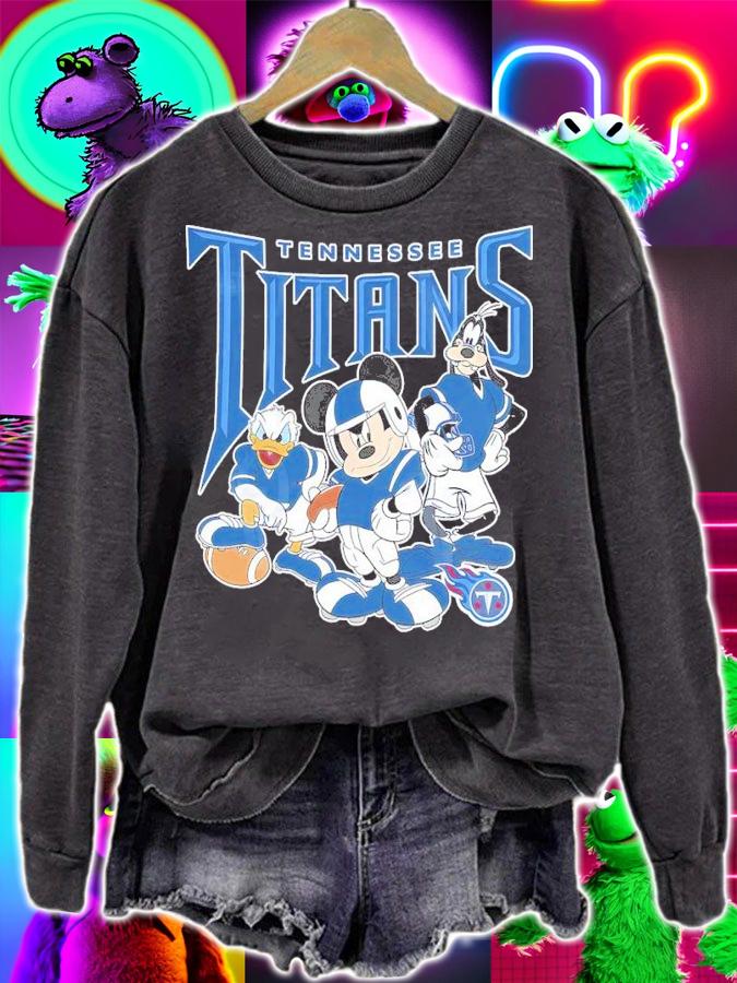 Tennessee Titans Disney Mickey Mouse Vintage NFL Shirt sweatshirt