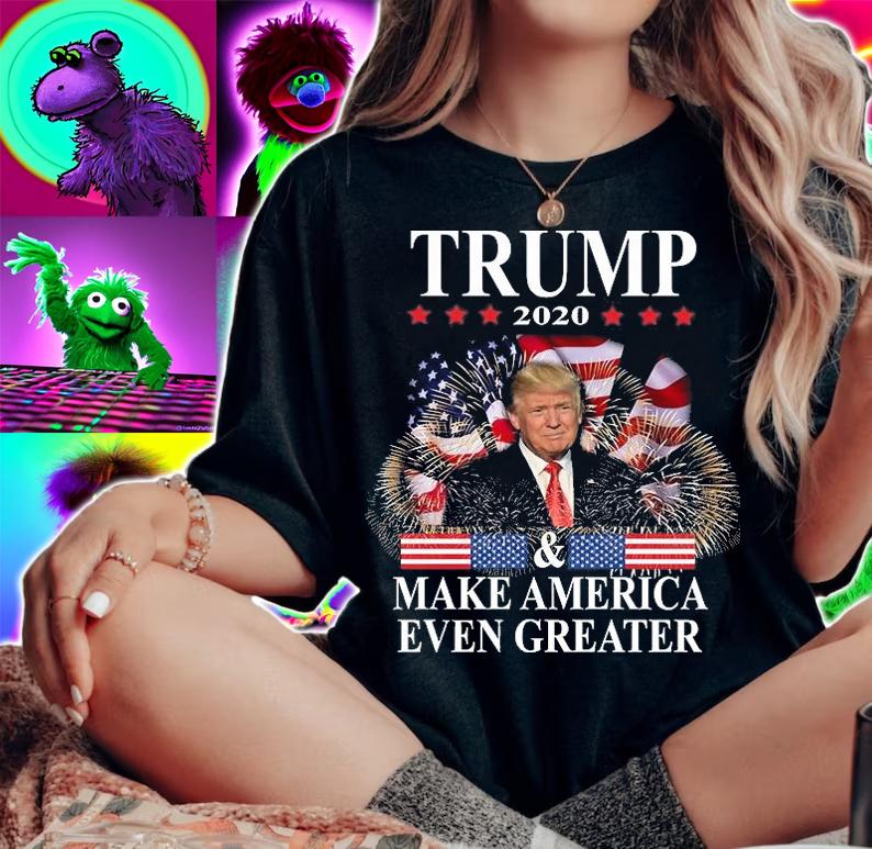 Trump 2020 Make America Even Greater T-Shirt woman shirt