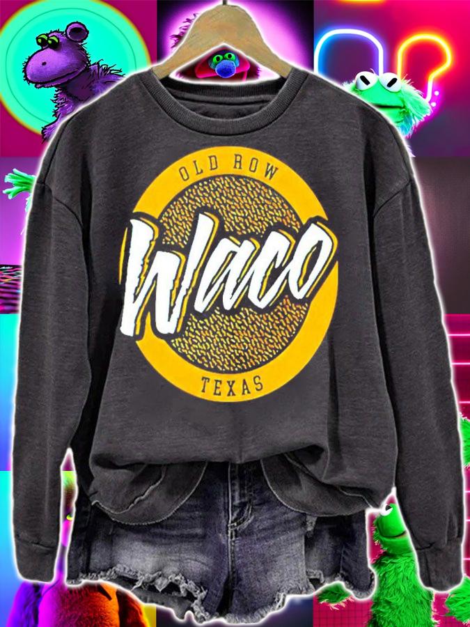 Waco Texas Circle Logo shirt sweatshirt