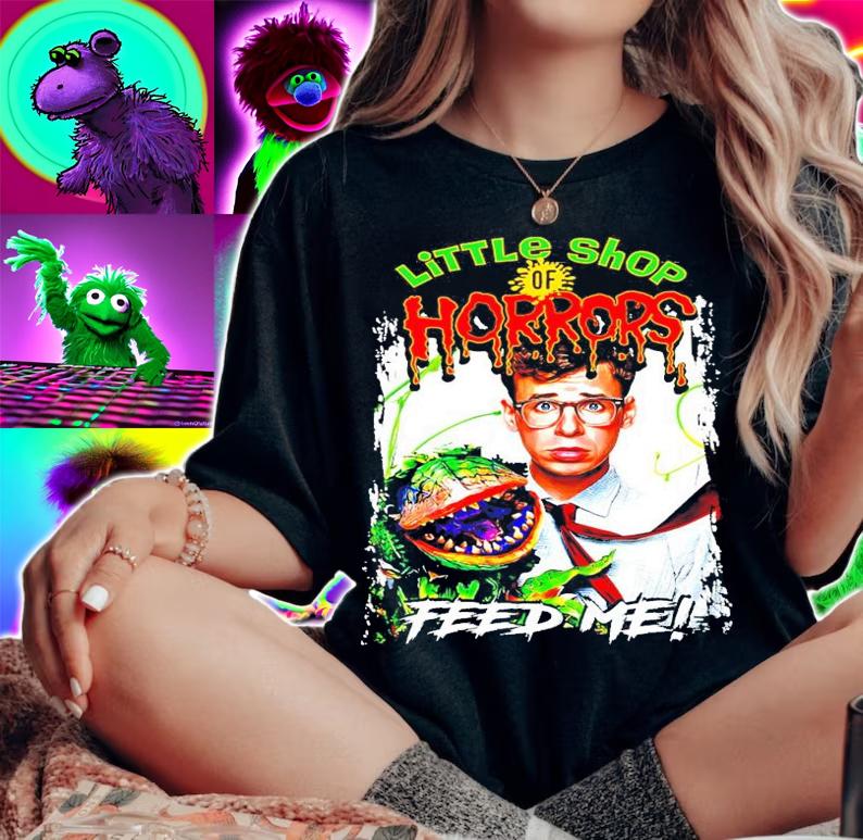 Little Shop Of Horrors feed me shirt