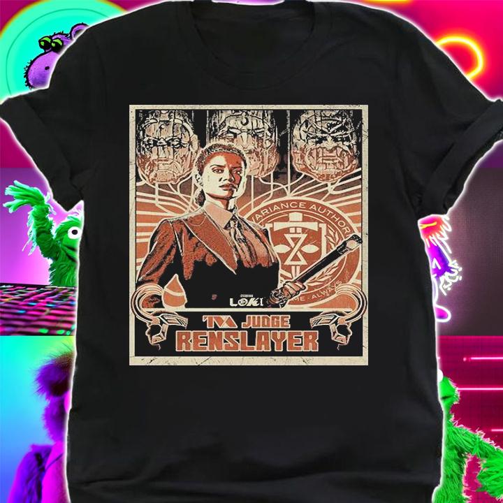 Marvel Loki TVA Judge Renslayer T-shirt shirt