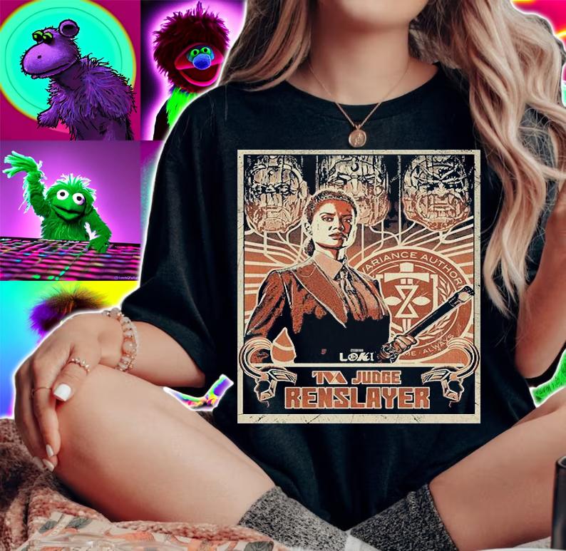 Marvel Loki TVA Judge Renslayer T-shirt woman shirt