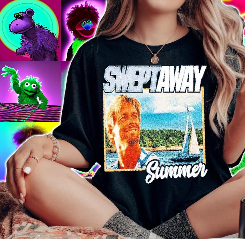 Swept Away Summer shirt woman shirt