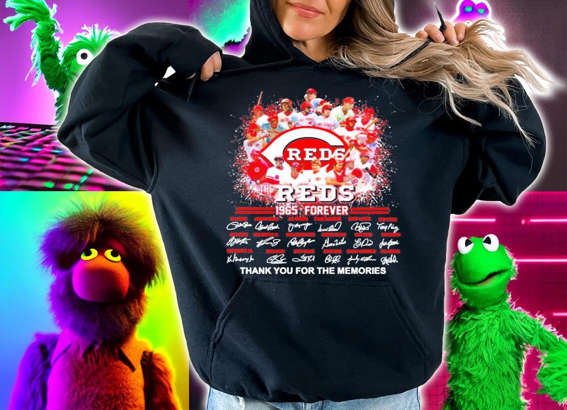 The Reds 1965 forever signatures shirt