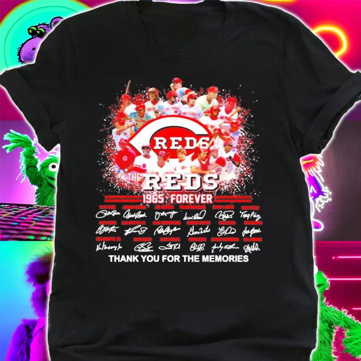 The Reds 1965 forever signatures shirt