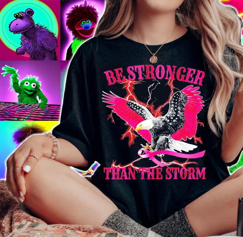 Eagle cancer be stronger than the storm shirt